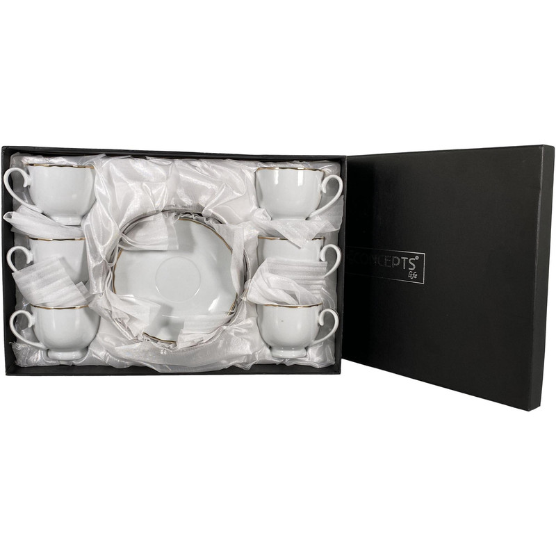 JG D/TAZA C/PLATO 12PZ 1800ML 12PZ 1800ML 36.9X24.7X8.3CM