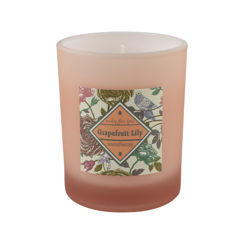 VELA C/FRAGANCIA 7.5X7.5X9CM