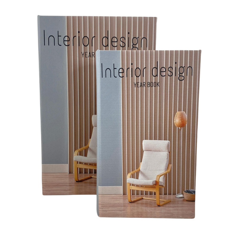 JG CAJA D/LIBROS 2PZ 27X18X7CM