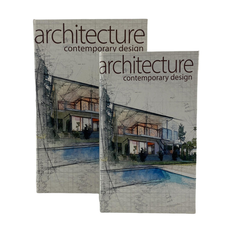 JG CAJA D/LIBROS 2PZ 27X18X7CM