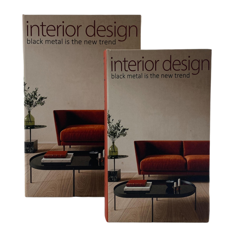 JG CAJA D/LIBROS 2PZ 27X18X7CM