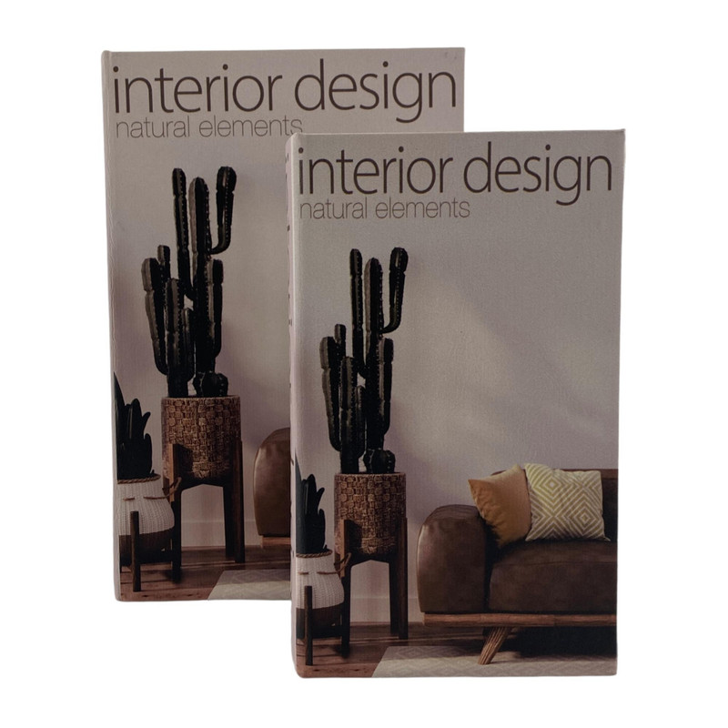 JG CAJA D/LIBROS 2PZ 27X18X7CM