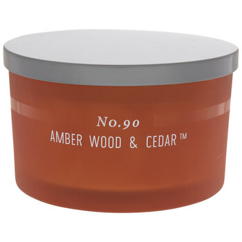 NO.90 AMBER WOOD & CEDAR JAR CANDLE