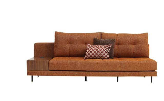 US ARTE 2 SEATER MODULE WITH COFFE TABLE - 2011 - K1 - 12201 ORANGE - AR:217